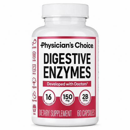 Enzimas digestivas Physician's Choice.