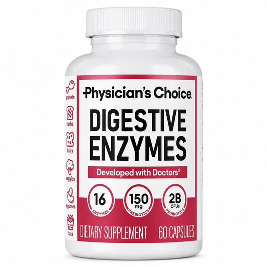 Enzimas digestivas Physician's Choice.
