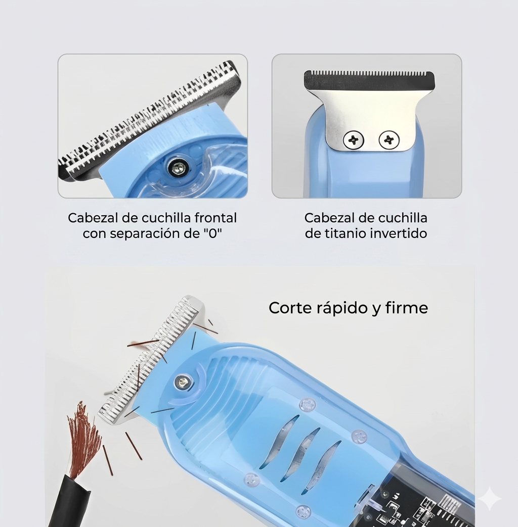 Máquina para depilación corporal.