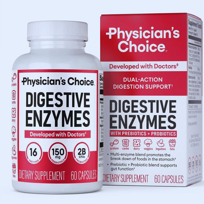 Enzimas digestivas Physician's Choice.